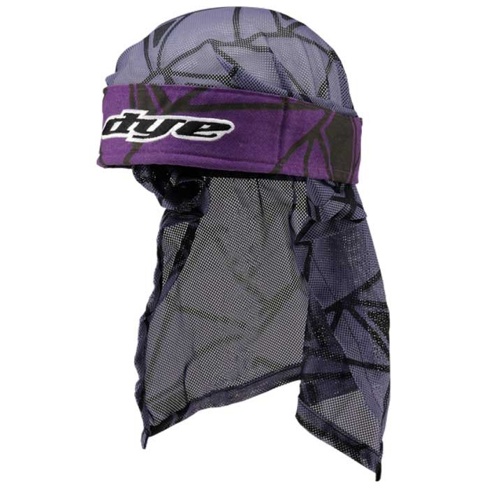 Dye Paintball Head Wrap Infused purple/black/grey