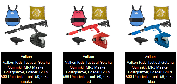 Valken gotcha